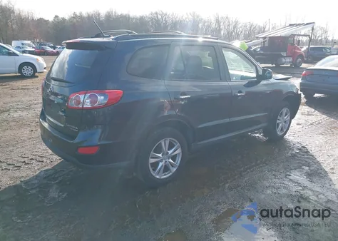 2010 Hyundai Santa Fe Limited V6 z USA, uszkodzony, nr VIN 5NMSKDAGXAH386465